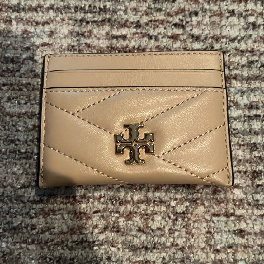 Tory Burch Kira Chevron Card Case